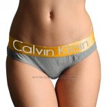 Slip Calvin Klein Mujer Steel Dolado Gris