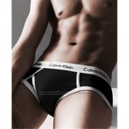 Slips Calvin Klein Hombre 365 Blanco Negro