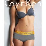 Boxer Calvin Klein Mujer Steel Dolado Gris