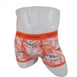 Boxer Calvin Klein Hombre 365 Prints Colors Naranja04