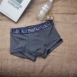 Boxer Armani Hombre Apagado Azul Gris