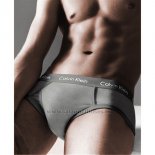 Slips Calvin Klein Hombre 365 Gris Gris