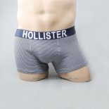 Boxer Hollister Hombre Rayas Azul Oscuro