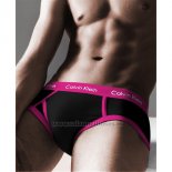 Slips Calvin Klein Hombre 365 Rosa Negro