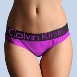 Slip Calvin Klein Mujer Steel Negro Rosa