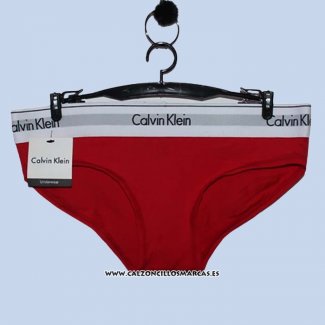 Slip Calvin Klein Mujer 365 Rojo